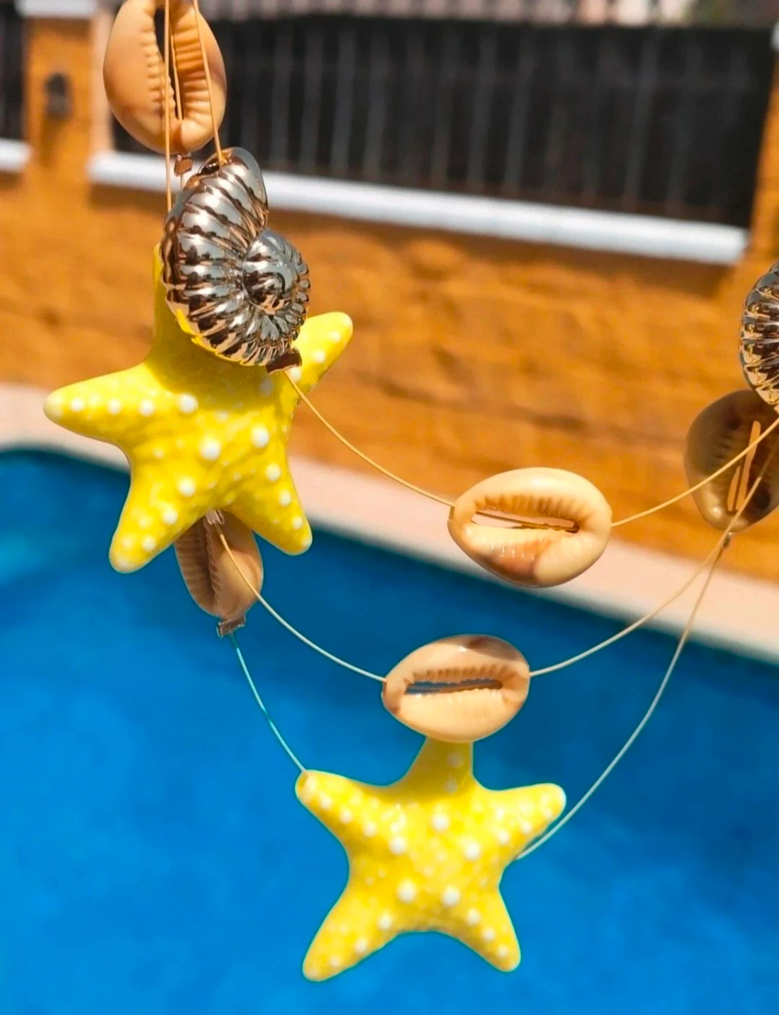 Collar con motivos veraniegos ⭐🐚 en oferta 